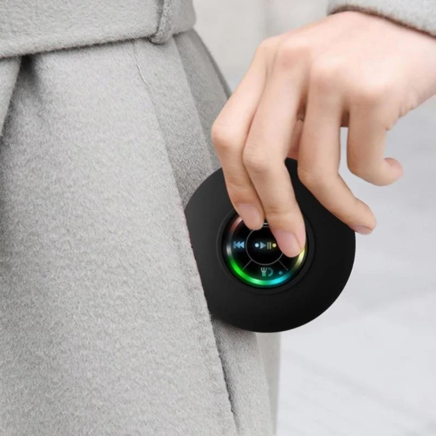 Altavoz led acuático.